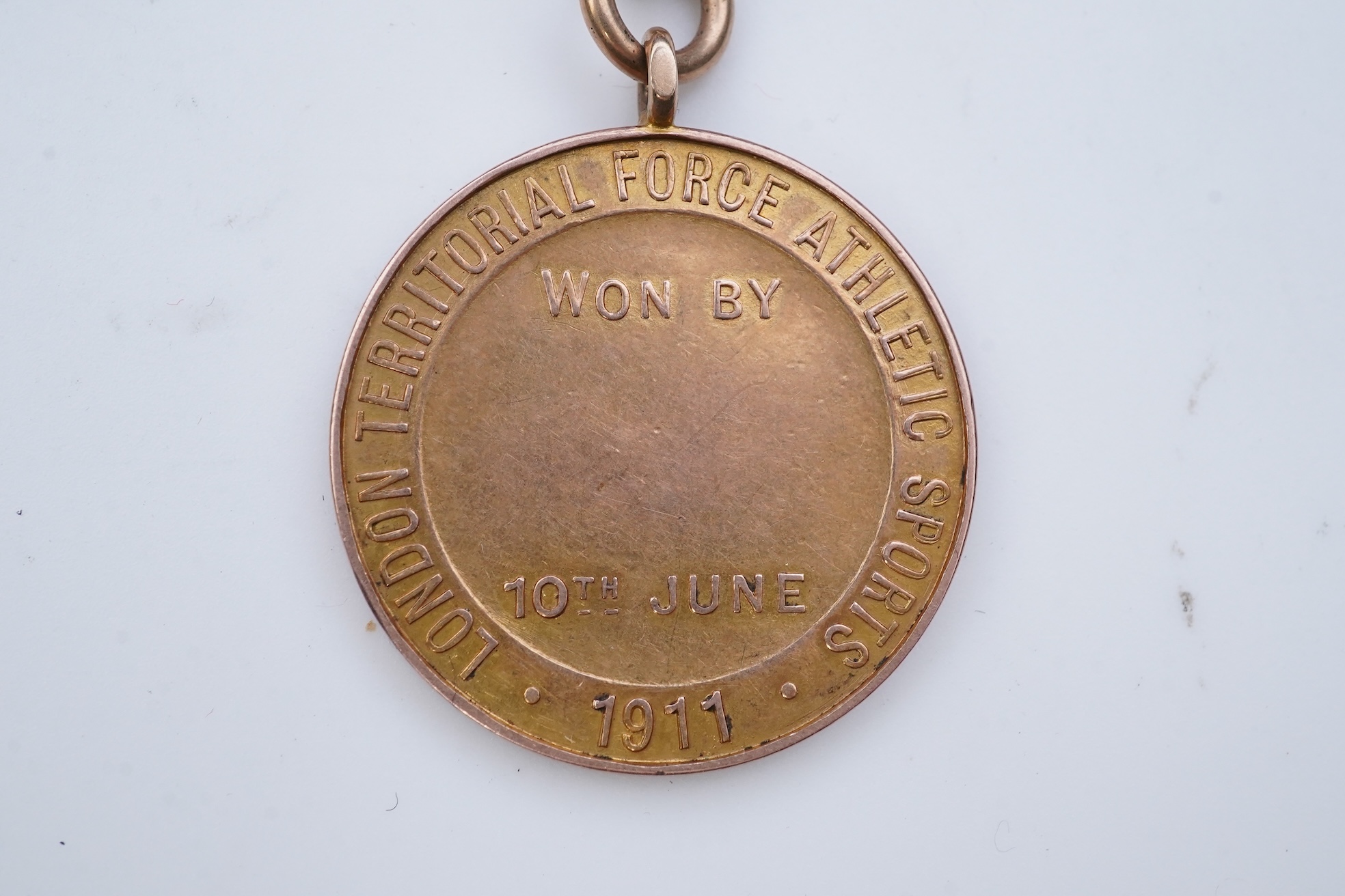 A George V medallion, circa 1911